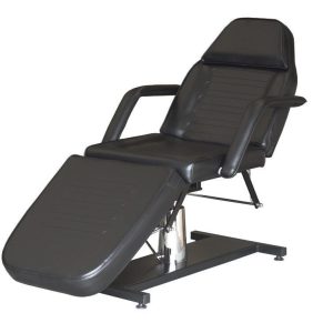 Fotoliu pat cosmetica cu pompa hidraulica negru