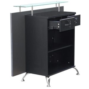 Receptie salon / spa cod 281462 negru