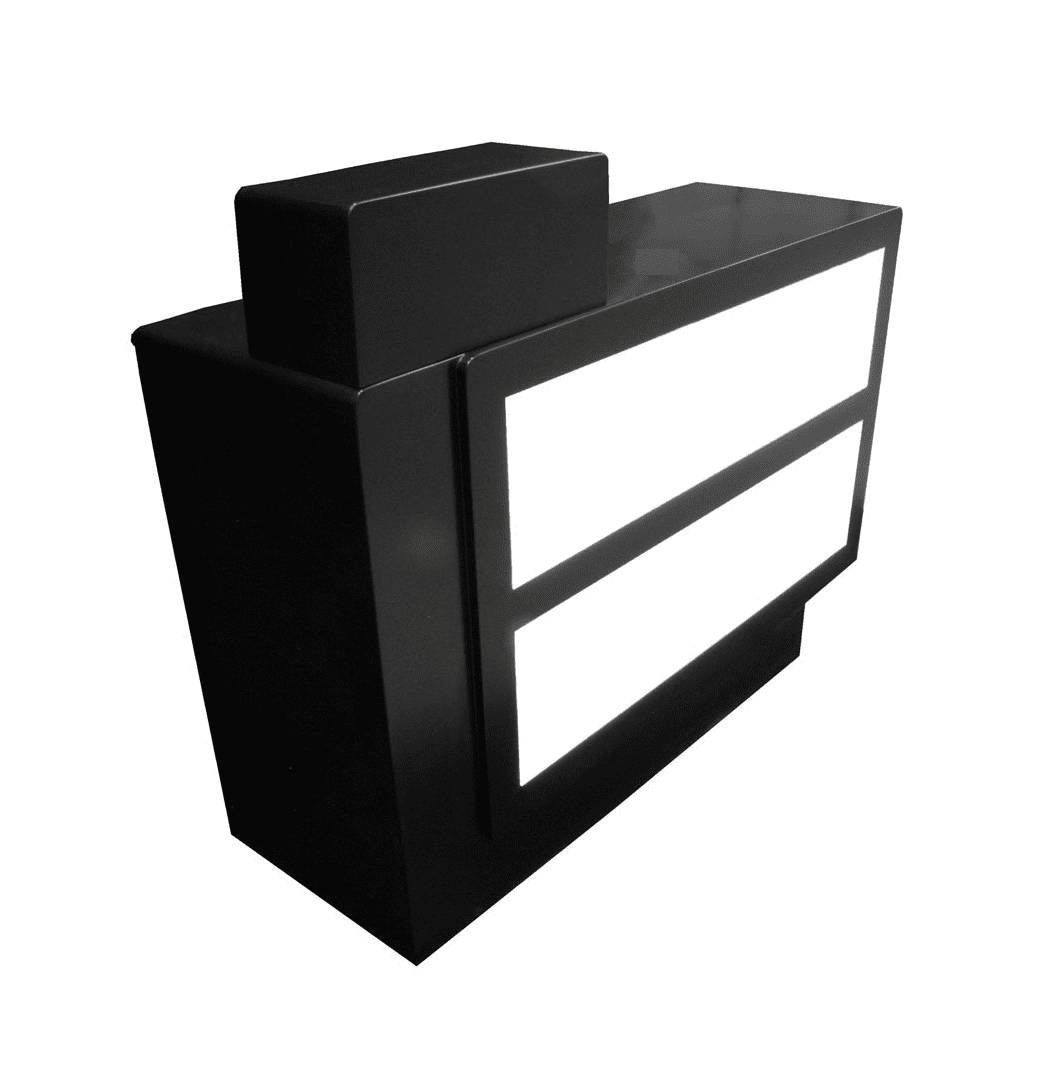 Receptie barbershop / salon cod 281918 negru