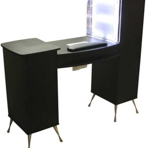 Masa de manichiura cu aspirator si iluminare led -  cod 211920