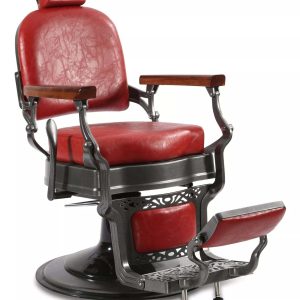 Scaun frizerie/ Barber chair Monaco Vintage Red
