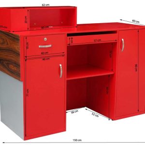 Receptie salon SALO rosu