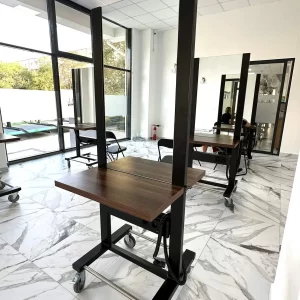 Post lucru coafor dublu / insula ALPEDA ACADEMY BASIC