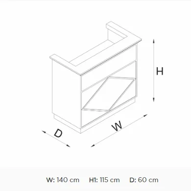 Receptie Alpeda Angel Desk - imagine 6