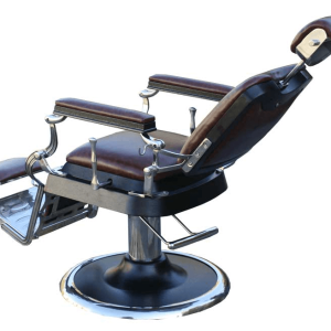 Scaun frizerie / barber chair Antique retro maro