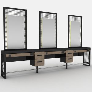 Post lucru coafor / styling unit ALPEDA CROSS WIRE