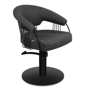 Scaun coafor / styling chair Alpeda ELITE Black Edition - OUTLET