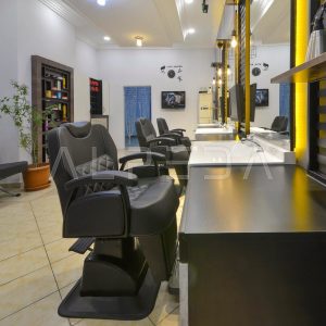 Scaun frizerie Alpeda Hercule Black Edition A - imagine 8