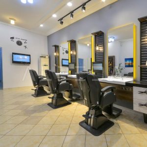 Scaun frizerie Alpeda Hercule Black Edition A - imagine 7