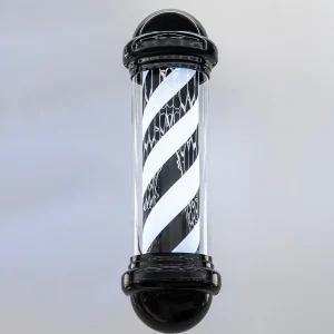Reclama luminoasa / Barber Pole Kanton negru&alb
