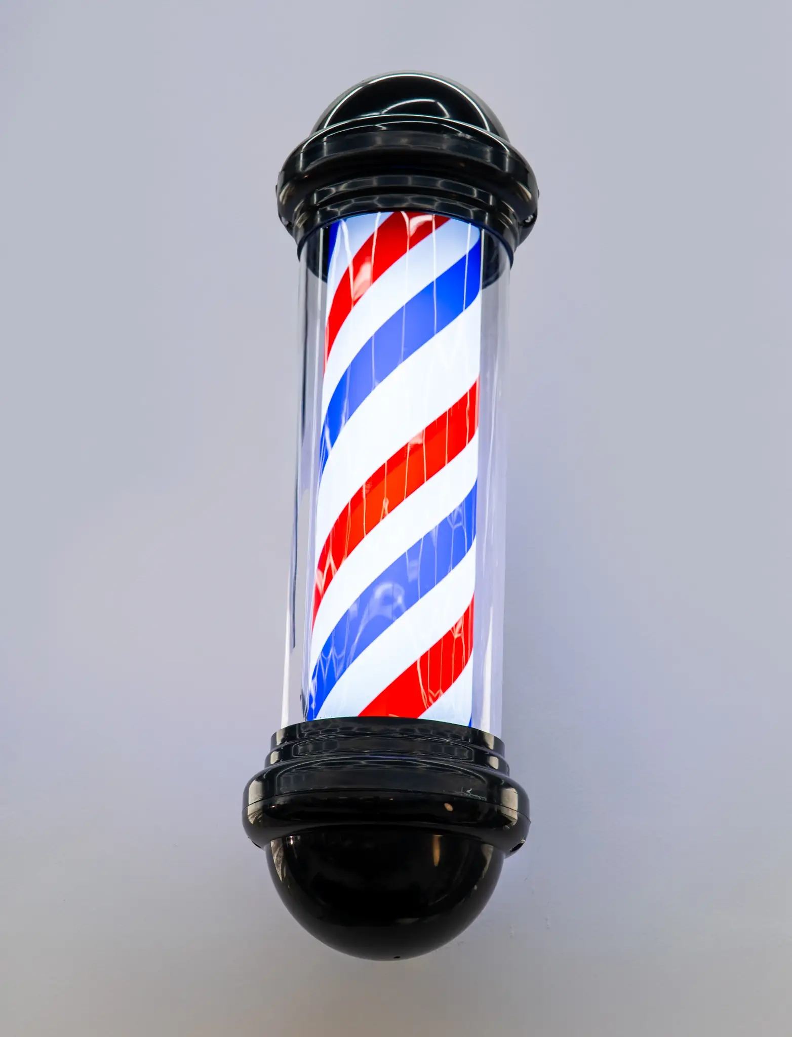 Reclama luminoasa / Barber Pole Kanton negru&alb