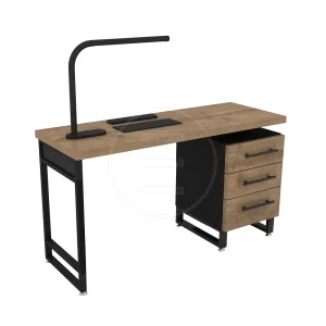 Masa manichiura ALPEDA LOFT NAIL STATION, latime 120 cm