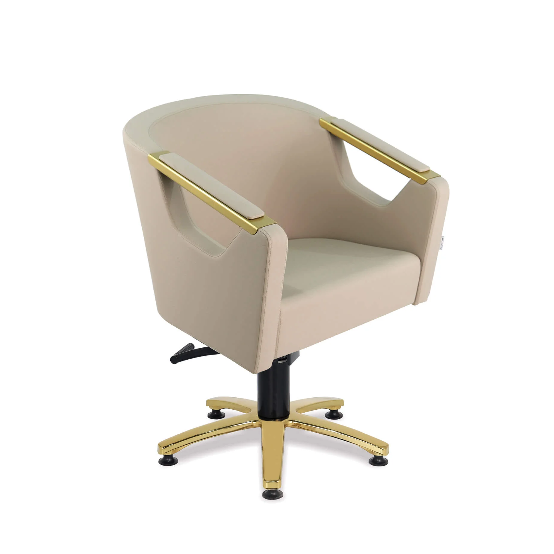 Scaun coafor / styling chair Alpeda Sacha Gold