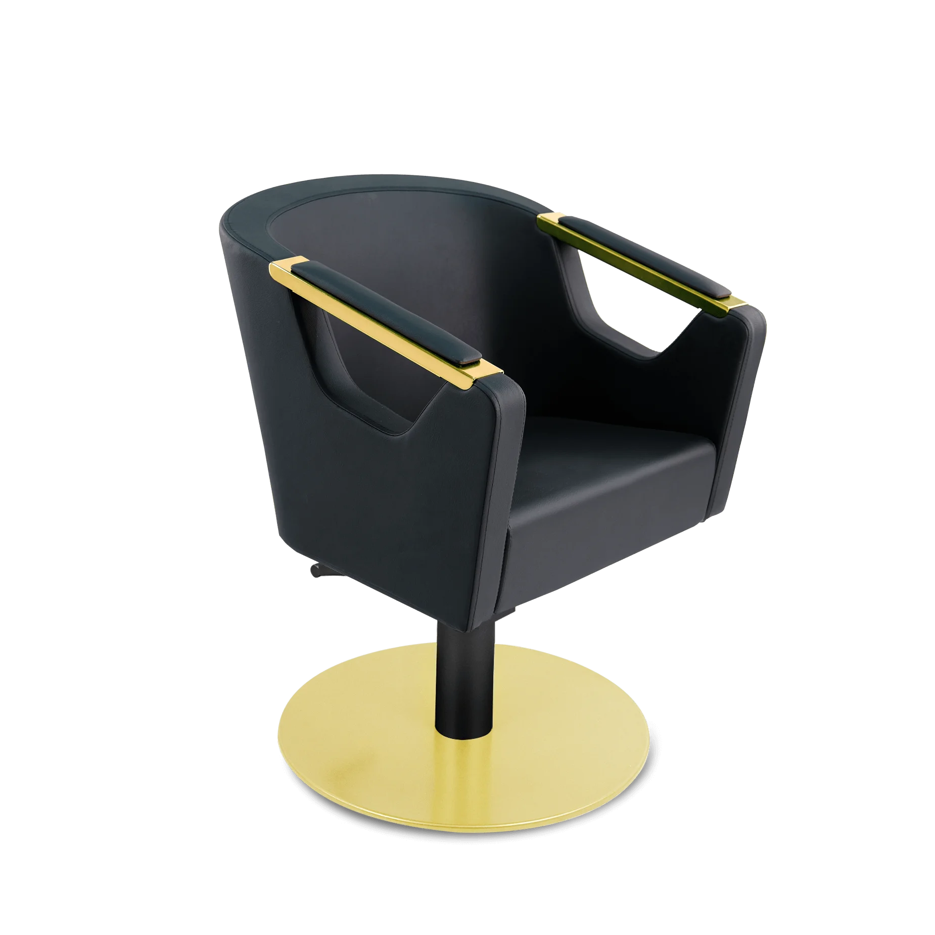 Scaun coafor / styling chair Alpeda Sacha Gold - imagine 3