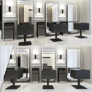 Post lucru coafor / styling unit ALPEDA STONE WALL