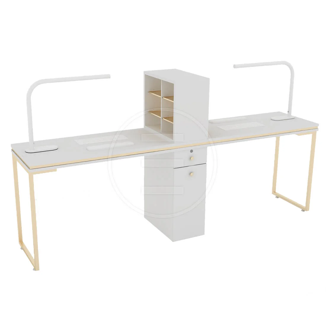 Masa manichiura Alpeda Venus Double Gold / Rose Nail Station