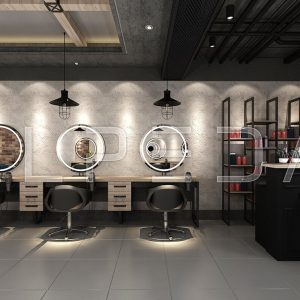 Post lucru coafor / styling unit Alpeda Circle Art