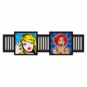 Tablou / decoratiune ALPEDA DECO WALLPAPER 2-1