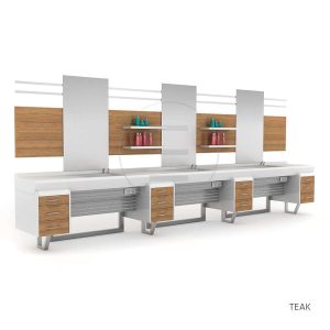 Post de lucru frizerie / barber styling unit ALPEDA ZEUS RX MAN