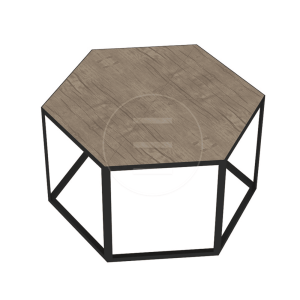 Masuta decorativa ALPEDA HEXAGON