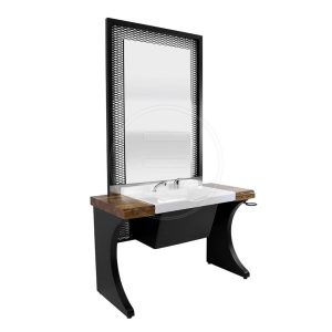 Post de lucru frizerie / barber styling unit ALPEDA IRON MAN CB