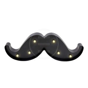 Decoratiune metalica cu leduri ALPEDA LED MUSTACHE