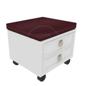 Scaun lucrator pedichiura cu depozitare ALPEDA PEARL SEAT