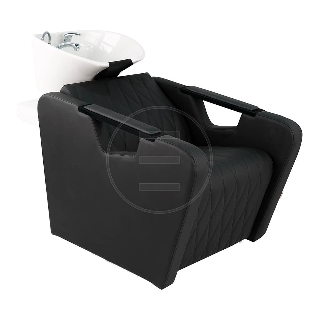 Unitate pentru spalat, scafa / washing unit Alpeda Sacha Black Wash, masaj optional