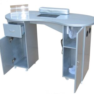 Masa de manichiura cu aspirator cod 211072_argintiu