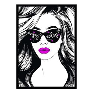 Decoratiune de perete ALPEDA WOMAN VISION 3