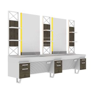 Post de lucru frizerie / barber styling unit ALPEDA ZEUSERA MAN