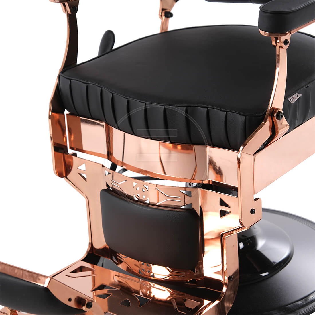 Scaun de frizerie / barber chair Alpeda Roberto Rose - imagine 2