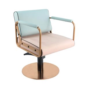 Scaun coafor / styling chair ALPEDA ROUND STYLING ROSE - new collection