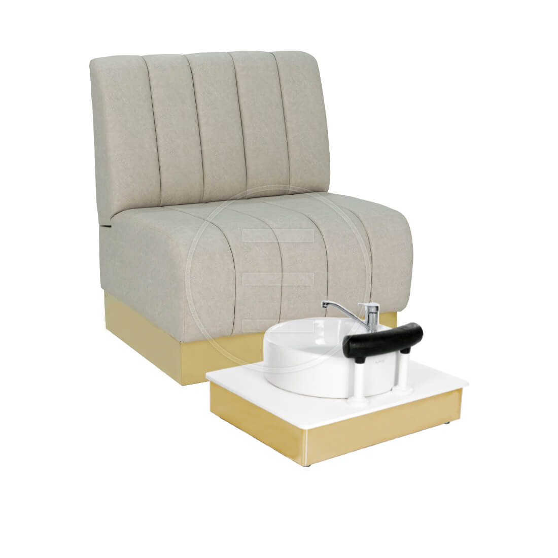 Fotoliu pedichiura spa ALPEDA AMY SPA Gold / Silver / Rose