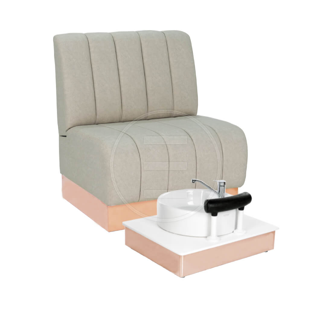 Fotoliu pedichiura spa ALPEDA AMY SPA Gold / Silver / Rose - imagine 2