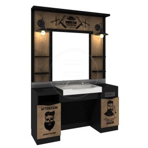 Post de lucru frizerie / barber styling unit ALPEDA ARTUR