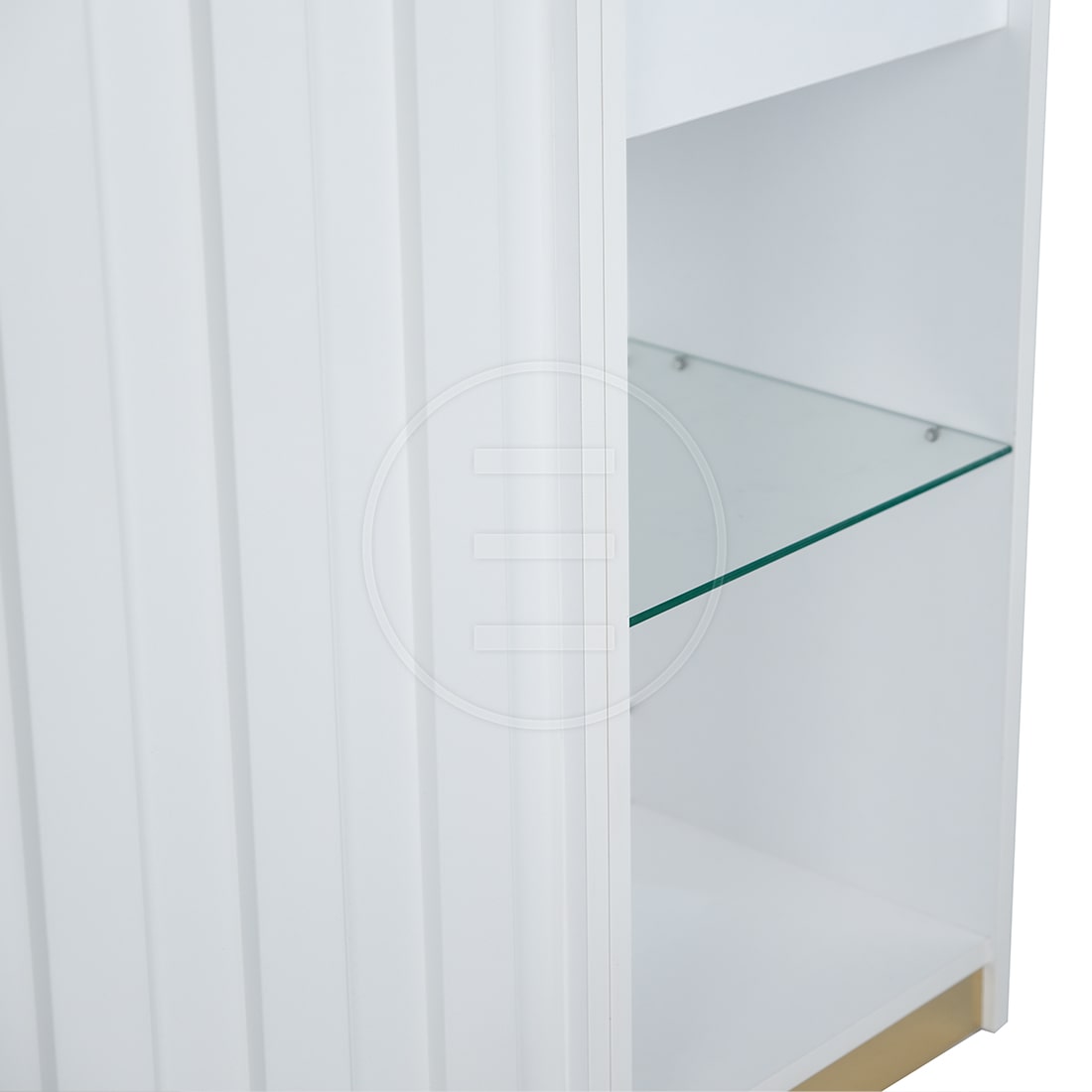 Receptie Alpeda Domino Desk Auriu / Crom / Rose / Black - imagine 5