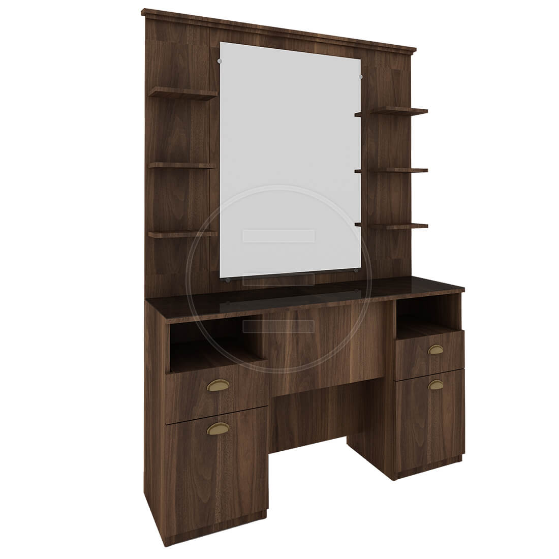 Post de lucru frizerie / barber styling unit ALPEDA FORTE - imagine 2