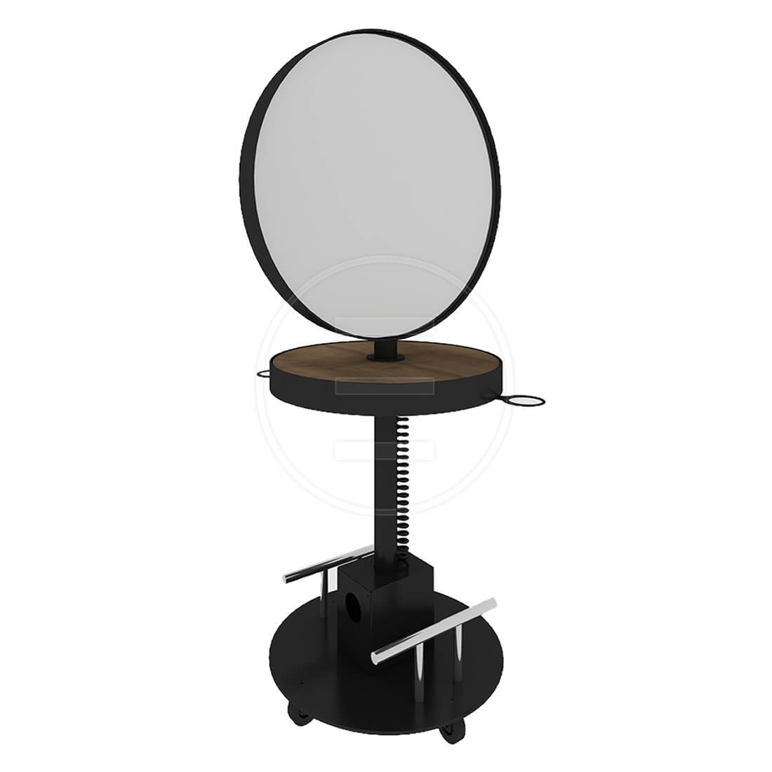 Post lucru coafor dublu / insula Alpeda Academy Garden Daisy