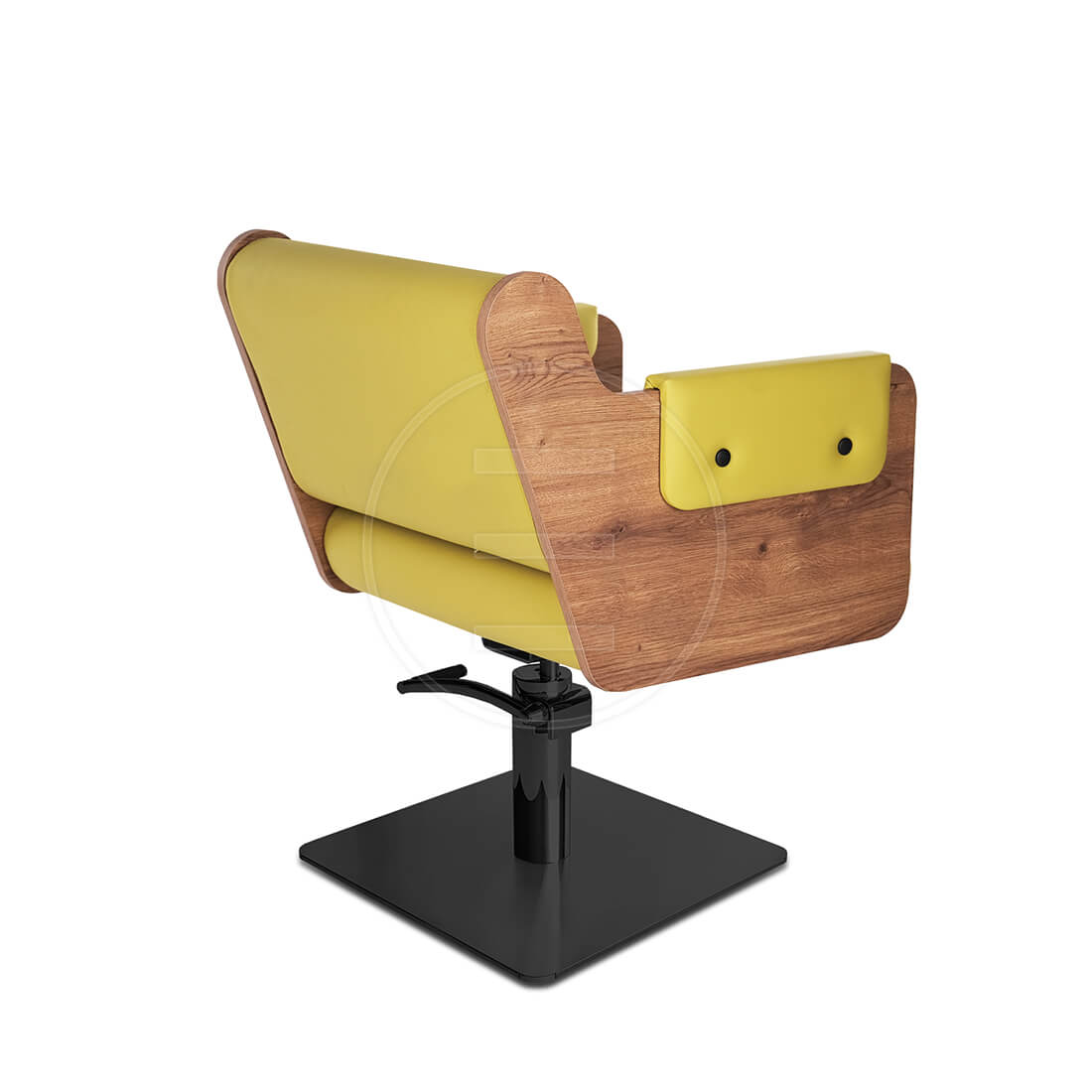 Scaun coafor / styling chair Alpeda KAI Black Edition - imagine 6