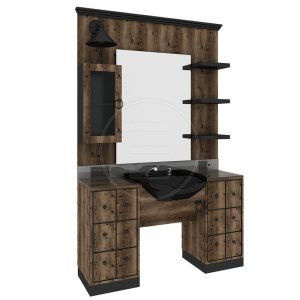 Post de lucru frizerie / barber styling unit Alpeda Marcus