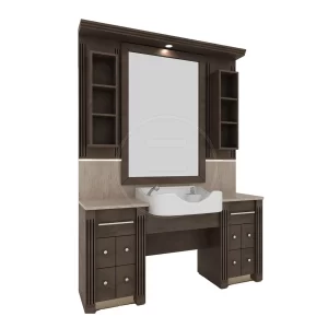 Post de lucru frizerie / barber styling unit ALPEDA Barlas