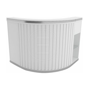 Receptie Alpeda Domino Desk Auriu / Crom / Rose / Black