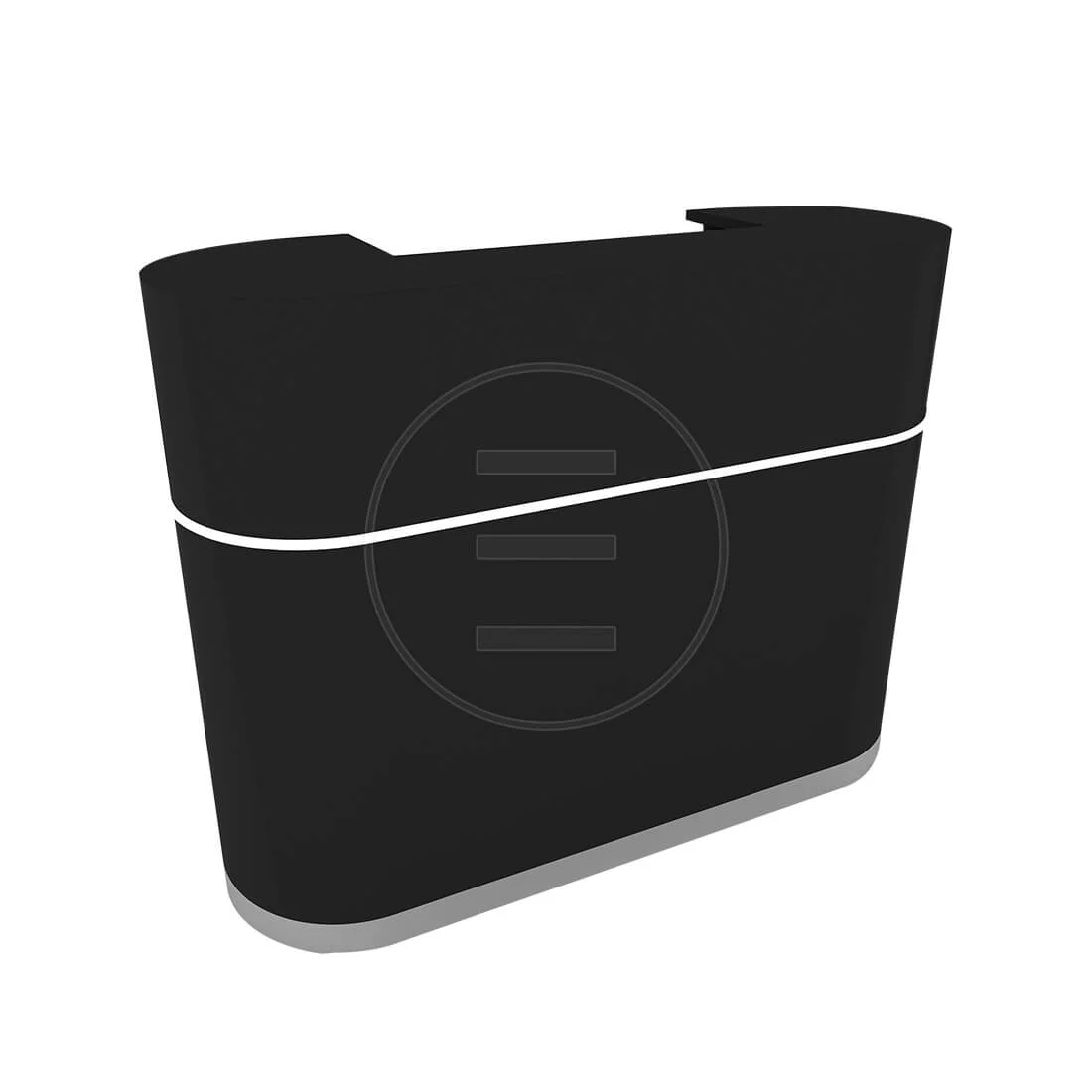 Receptie Alpeda Liba Desk Auriu / Crom / Rose / Black - imagine 2