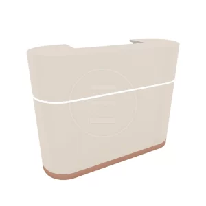 Receptie Alpeda Liba Desk Auriu / Crom / Rose / Black