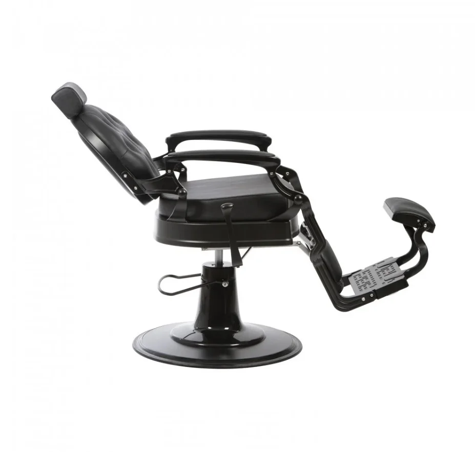 Scaun frizerie / Barber chair Kanton Lord Black Edition - imagine 3