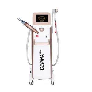 Aparat 2in1 DUO Epilare Definitiva Laser Dioda 3Lungimi 755NM, 808NM, 1064NM Profesional 1200W Dioda Laser, 50mil Impulsuri DERMASkin + PICO Laser Gold