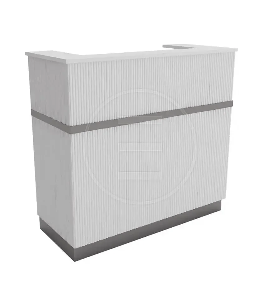 Receptie Alpeda Roza Desk Auriu / Crom / Rose / Black - imagine 2