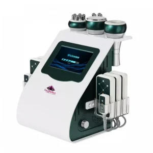 Aparat 6 in1 Lipolaser Liposuctie Virtuala, Cavitatie in vid, Tripolar, Multipolar RF Slabire in greutate, Indepartare celulita, Slabire Rapida, Radiofrecventa Profesional Salon, 61BL TotulPerfect