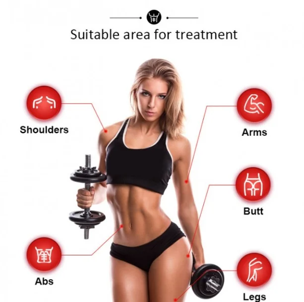 Aparat Sculptor Muscular Tesla EMS Sculpt HI-EMT + RF Remodelare corporala, Creare Masa Musculara, Tonifiere Abdomen, 4 Manipuli, Slabire intensiva NOVA4 - imagine 5